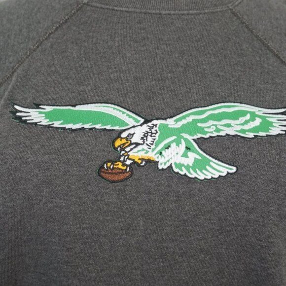 Vintage 80s Philadelphia Eagles Pullover Sweatshirt - Picture 2 of 8